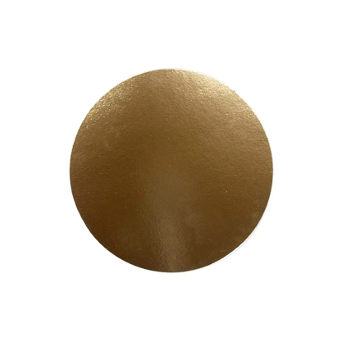 Taartkarton Rond Goud - 22 cm