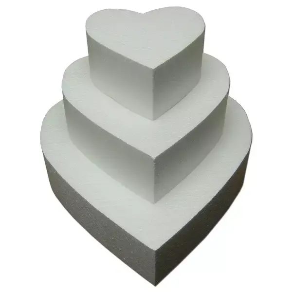 Taart Dummy Hart 5 cm - Ø 25 cm