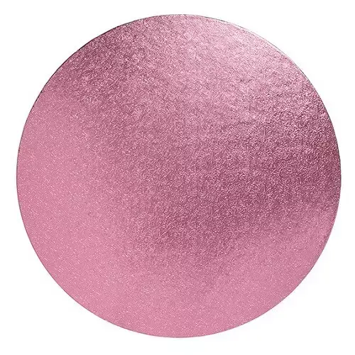 Cake Drum Rond Licht Roze - 25 cm**