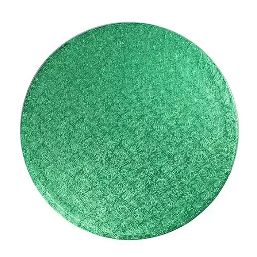 Cake Drum Rond Groen - 30 cm**