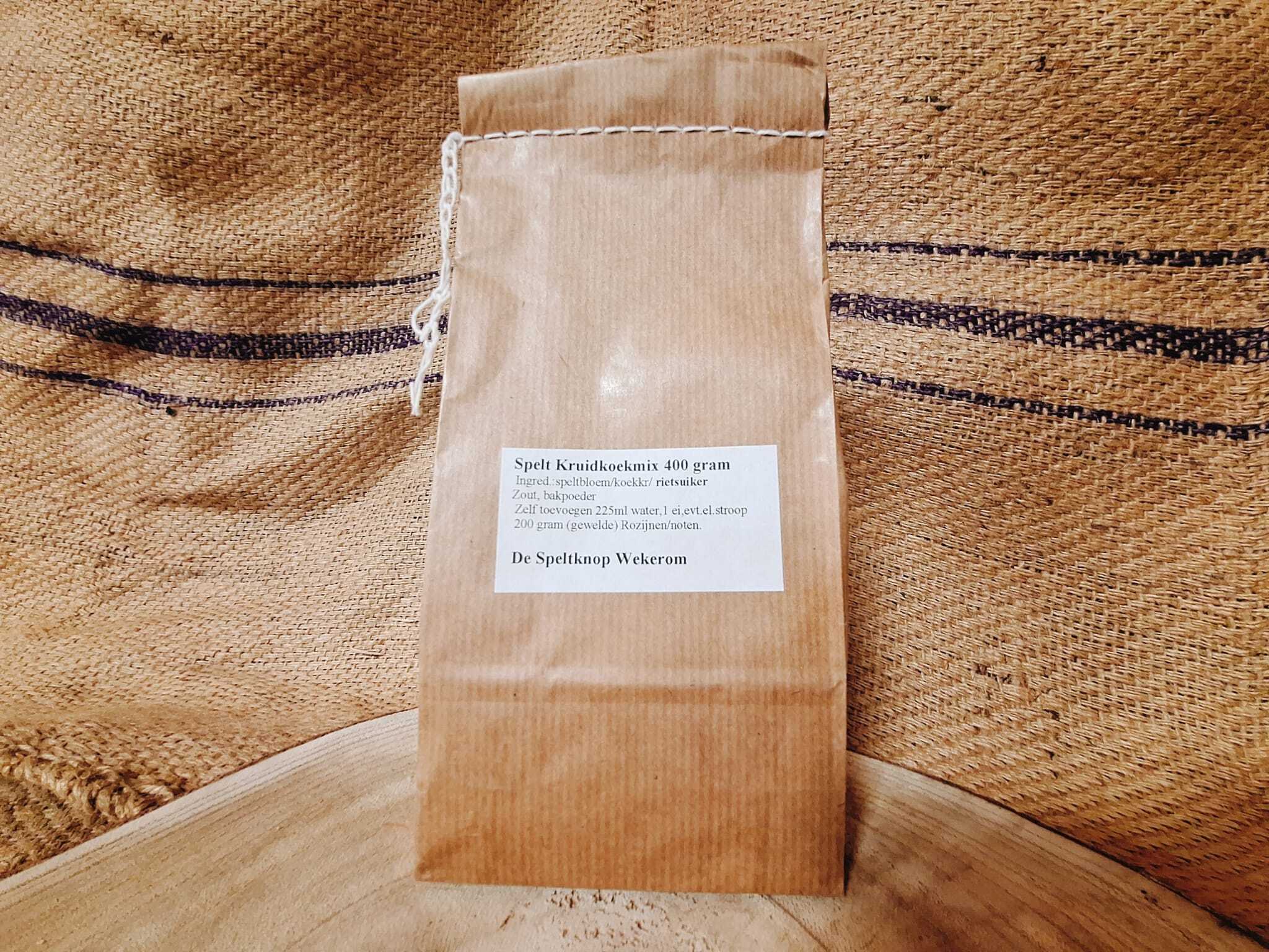 Spelt kruidkoekmix 400 gram