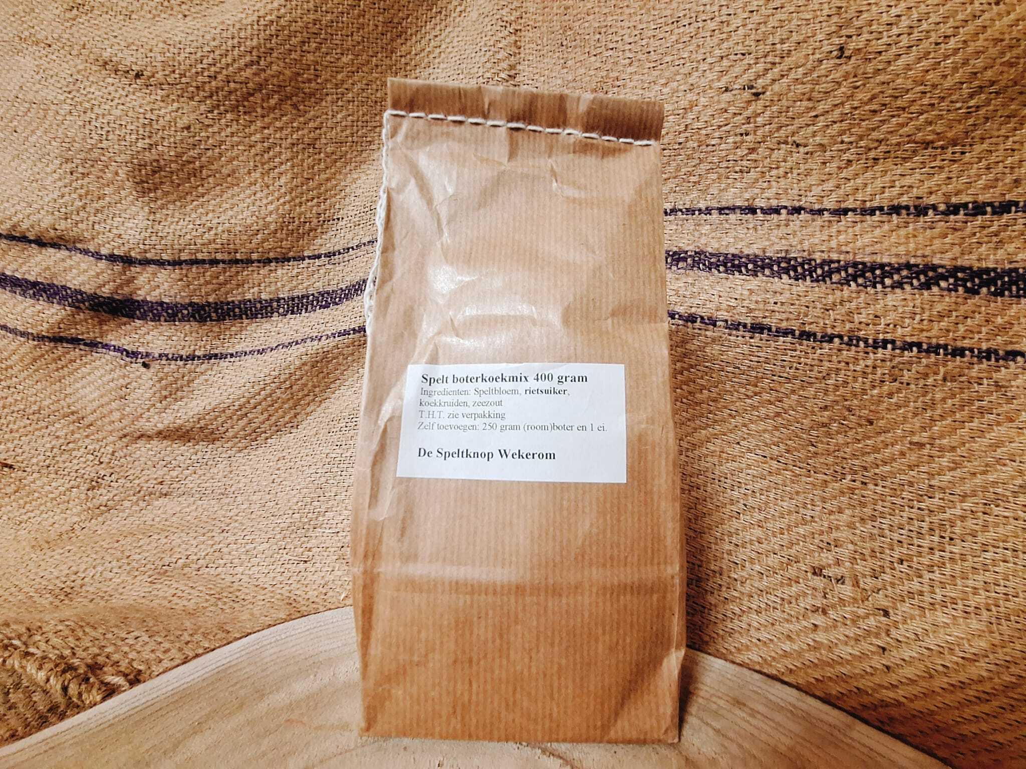 Spelt boterkoekmix 400 gram