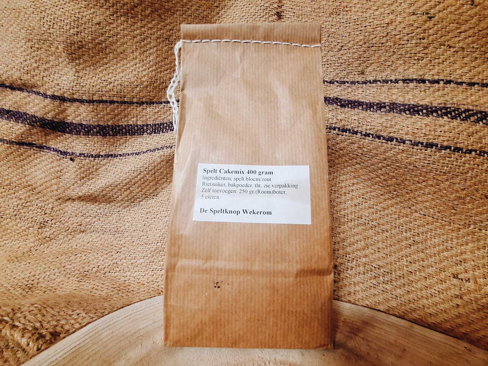 Spelt cakemix 400 gram