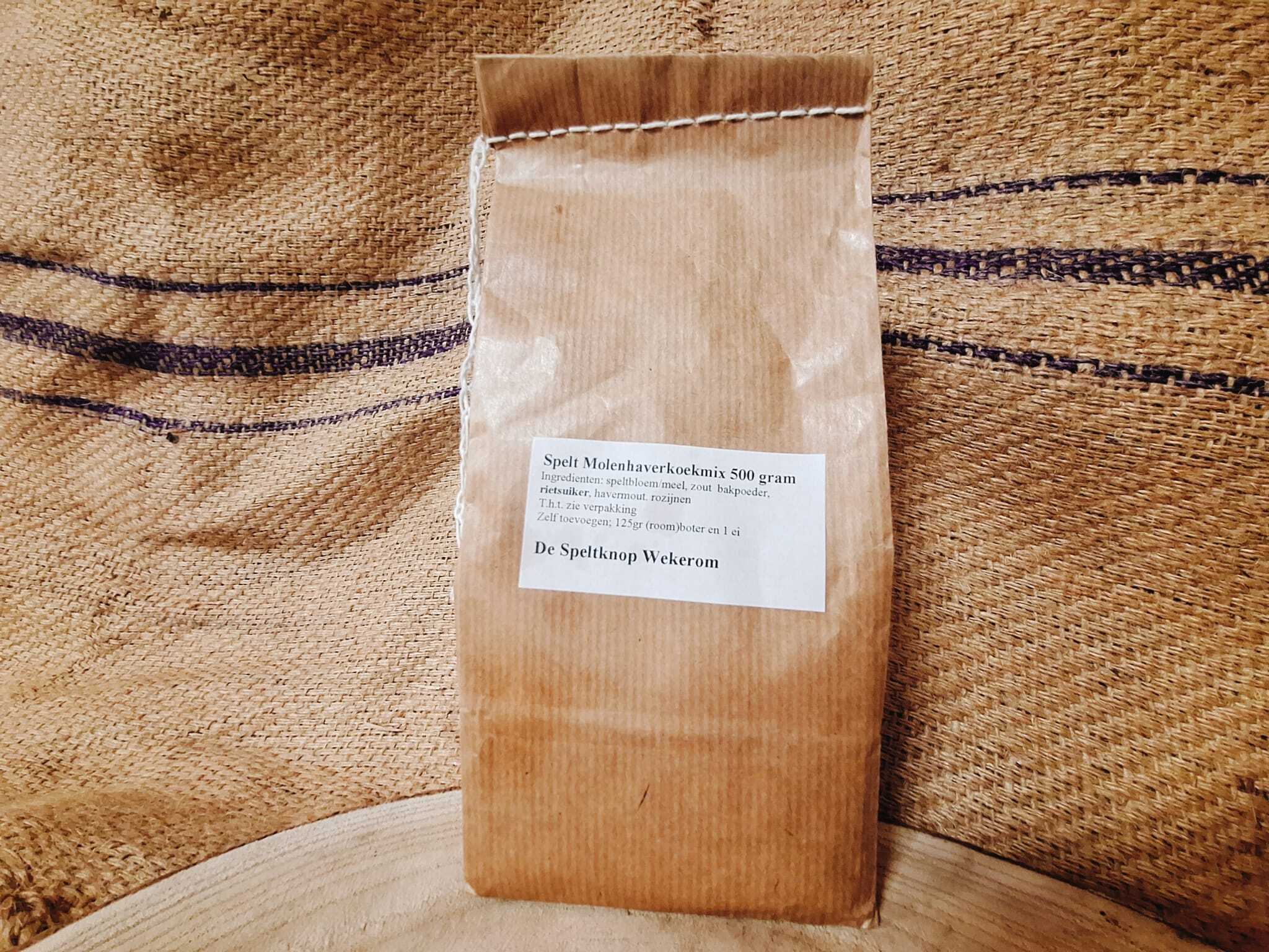Spelt Molenhaverkoekmix 500 gram
