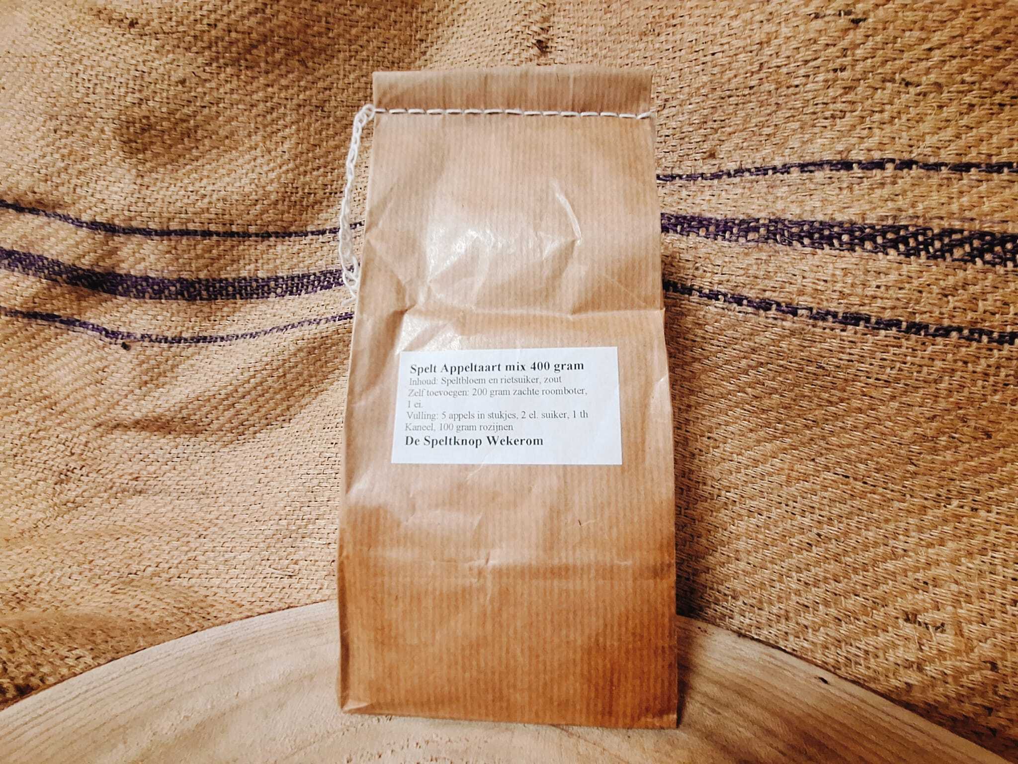Spelt appeltaartmix 400 gram