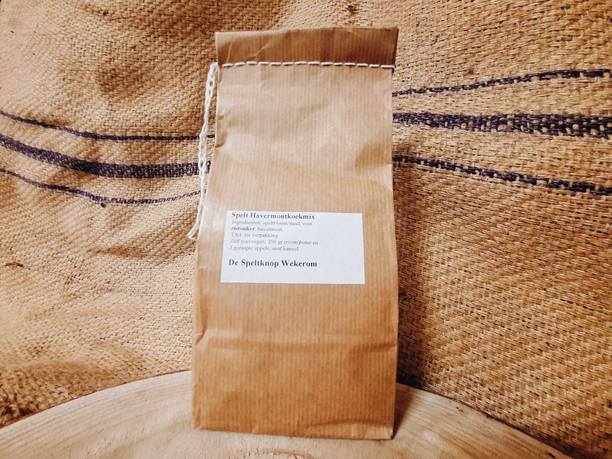 Spelt Haverplaatkoekmix 500 gram