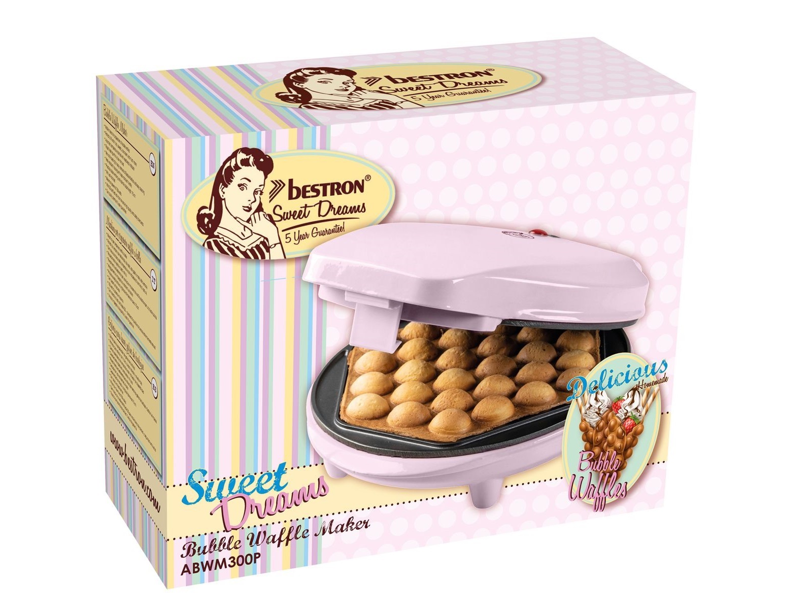 Bestron Bubbelwafel Maker**