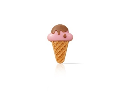 Chocoladedecoratie Ijsje 6 stuks