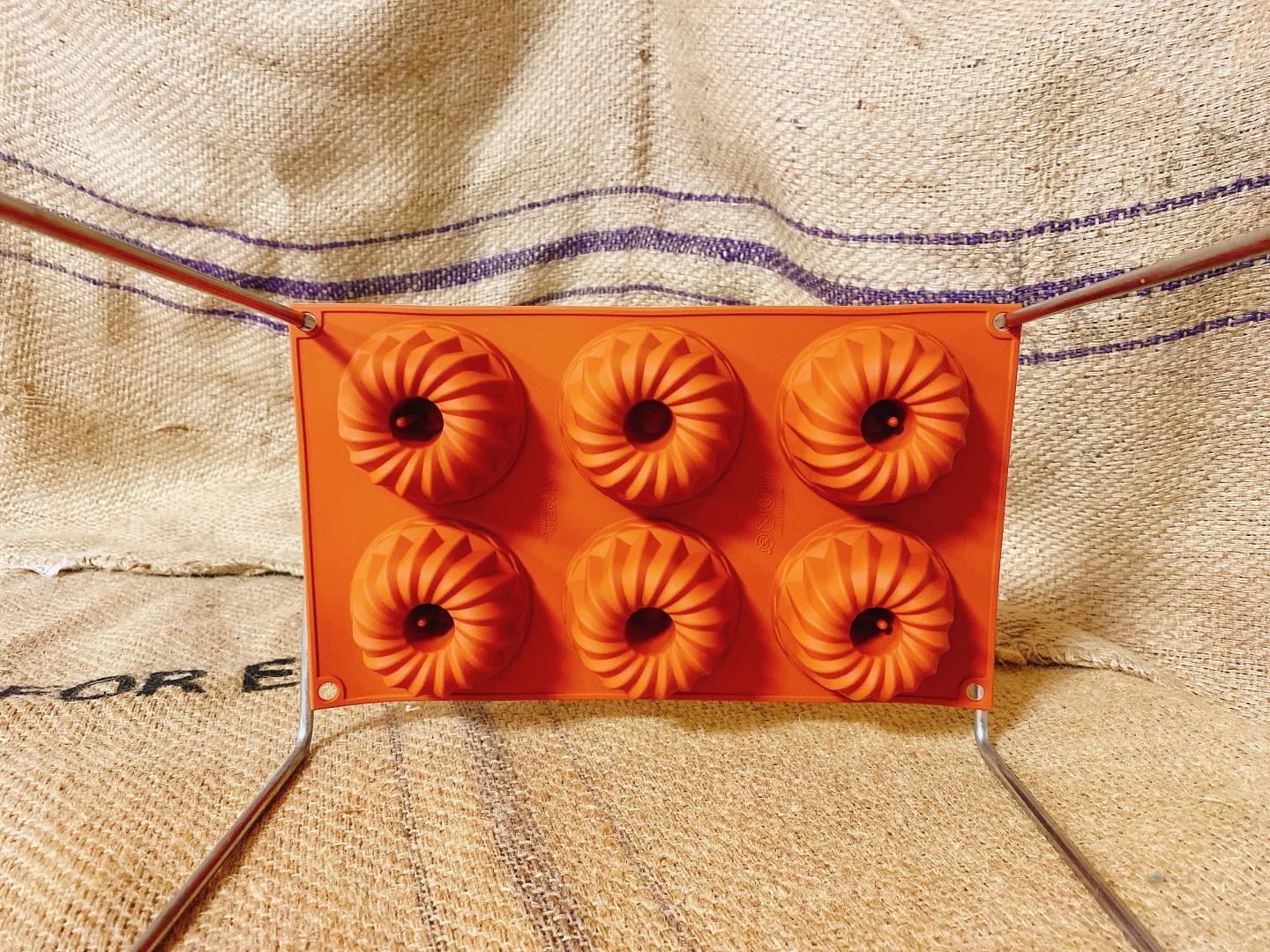 Silikomart Siliconen Bakvorm Mini Tulband 6x 7cm