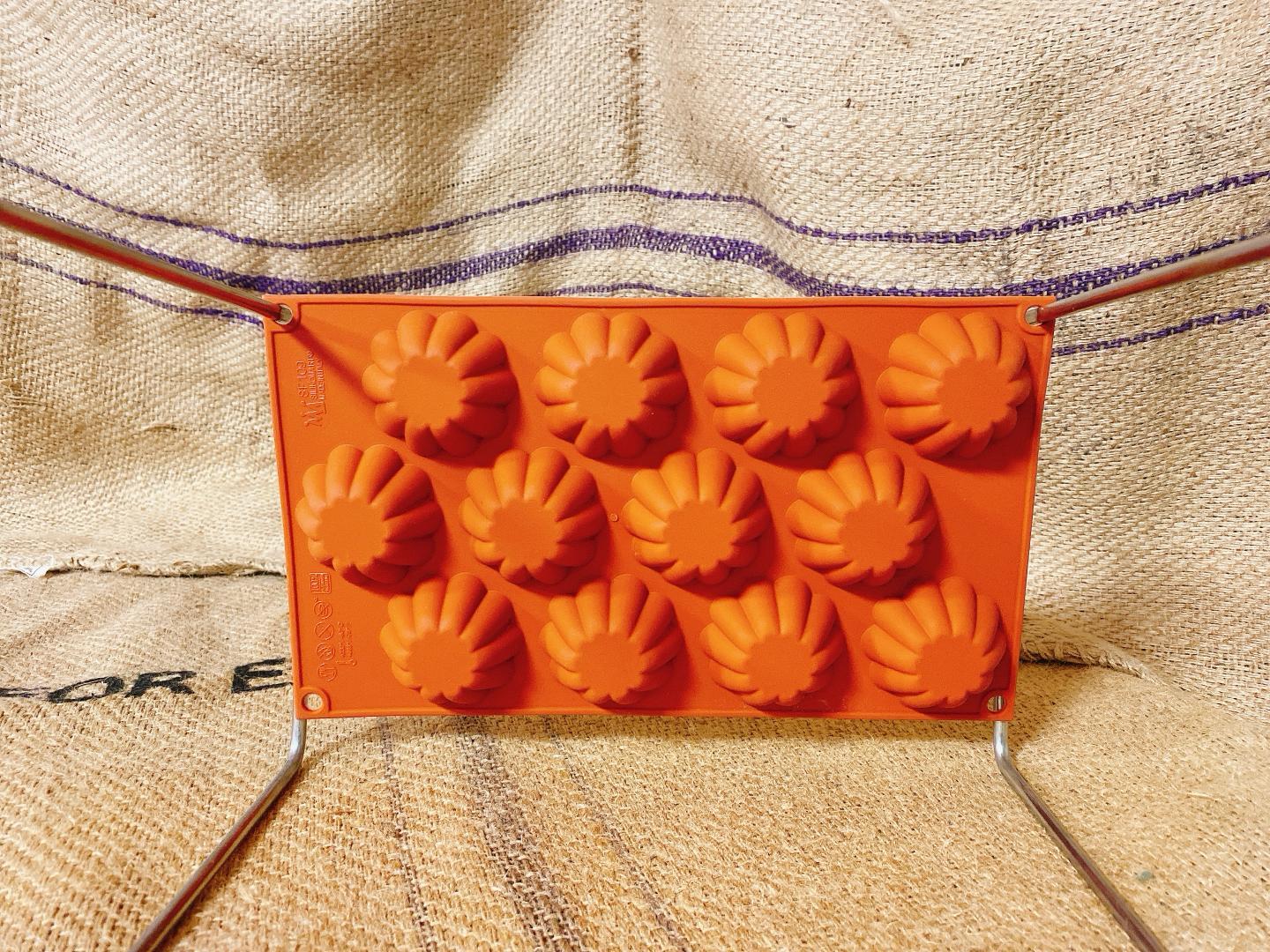 Silikomart Siliconen Bakvorm Mini Briochette (12x) Ø5,8x2cm