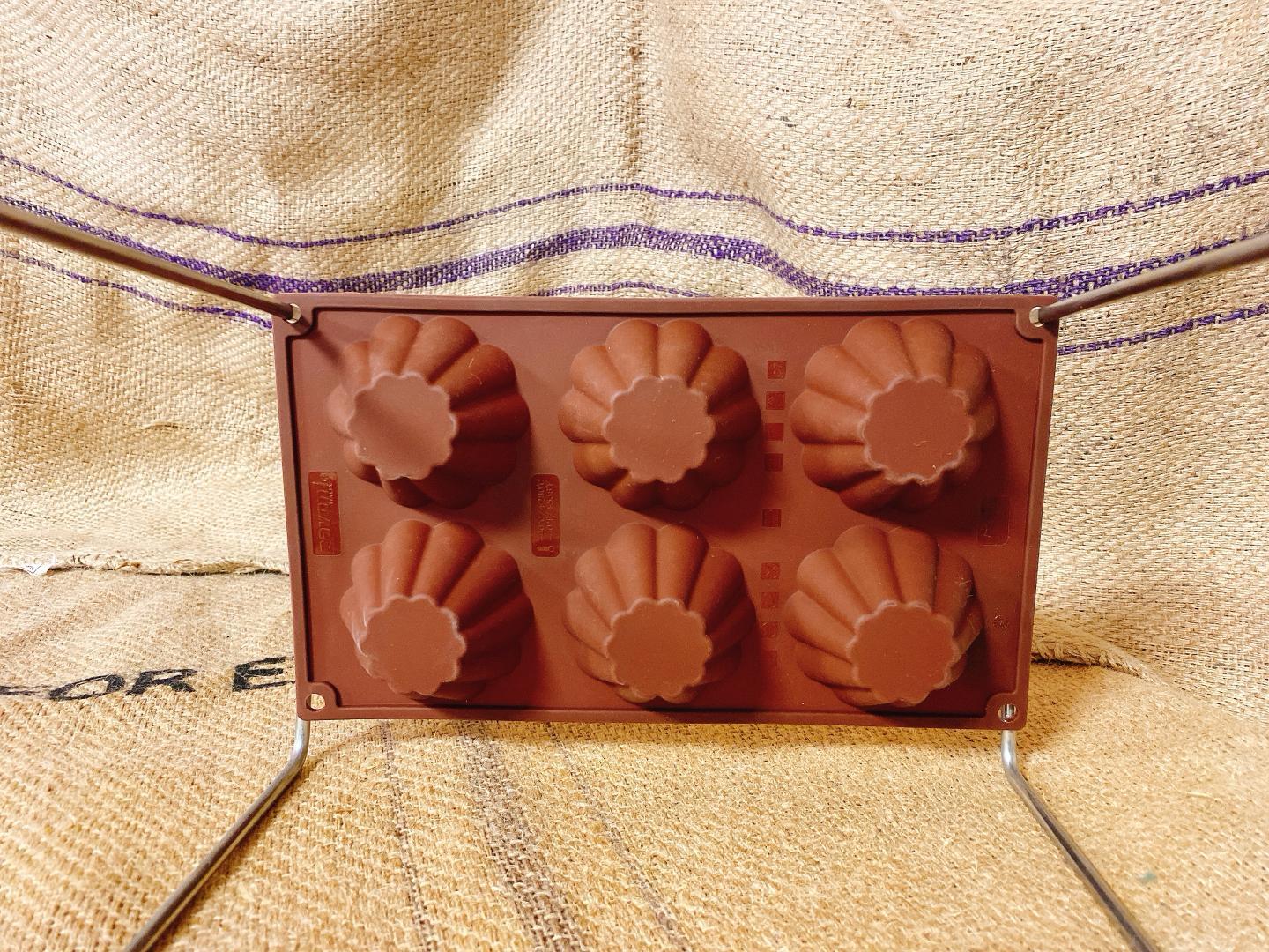 Siliconen bakvorm Multi Briochette 6