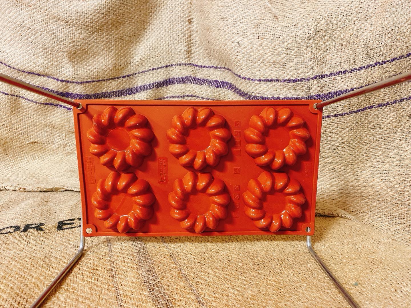 Pavoni Siliconen Vorm Grote Bloem (6) Ø80x21mm