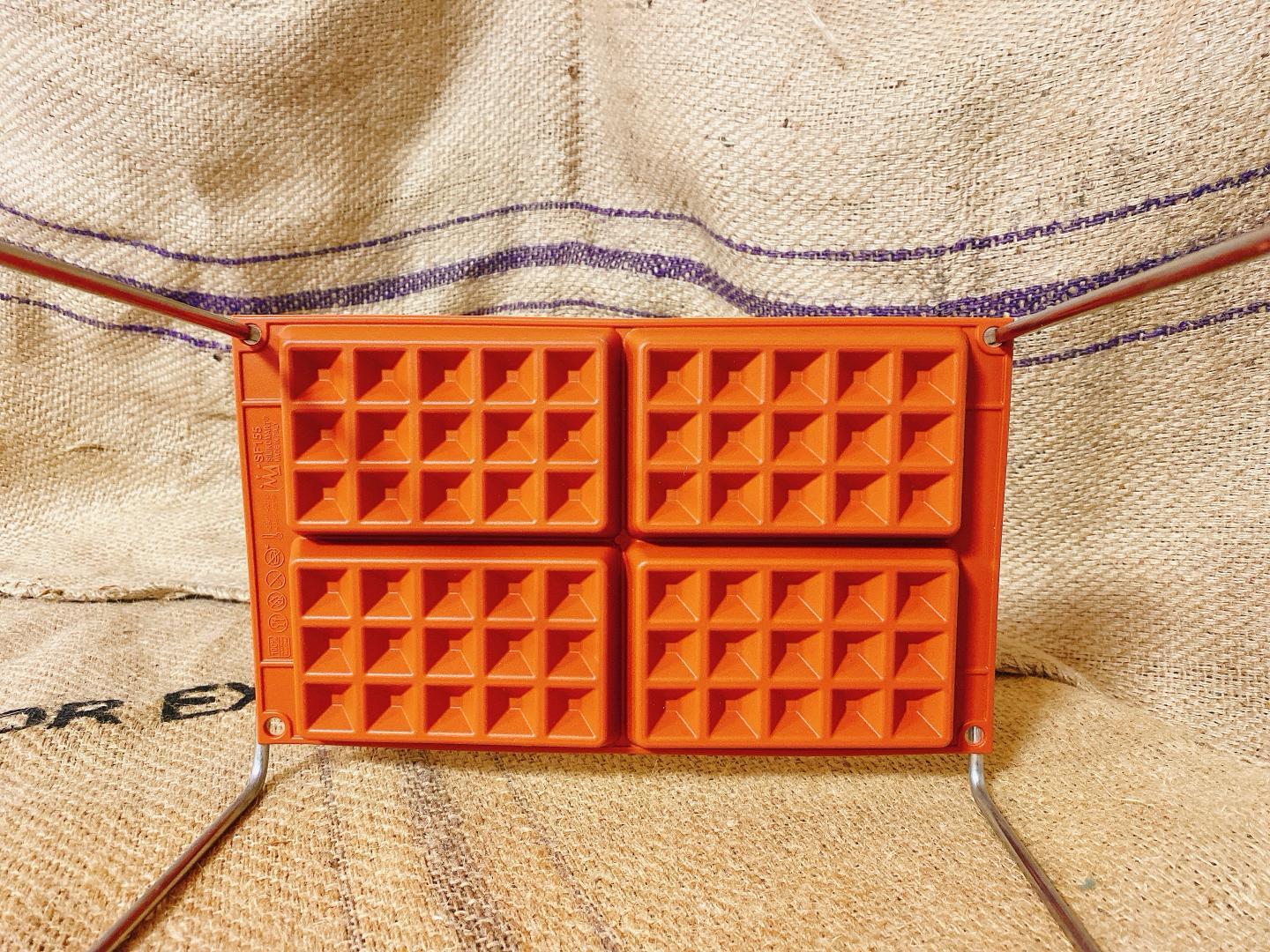 Siliconen bakvorm Wafels 4x**