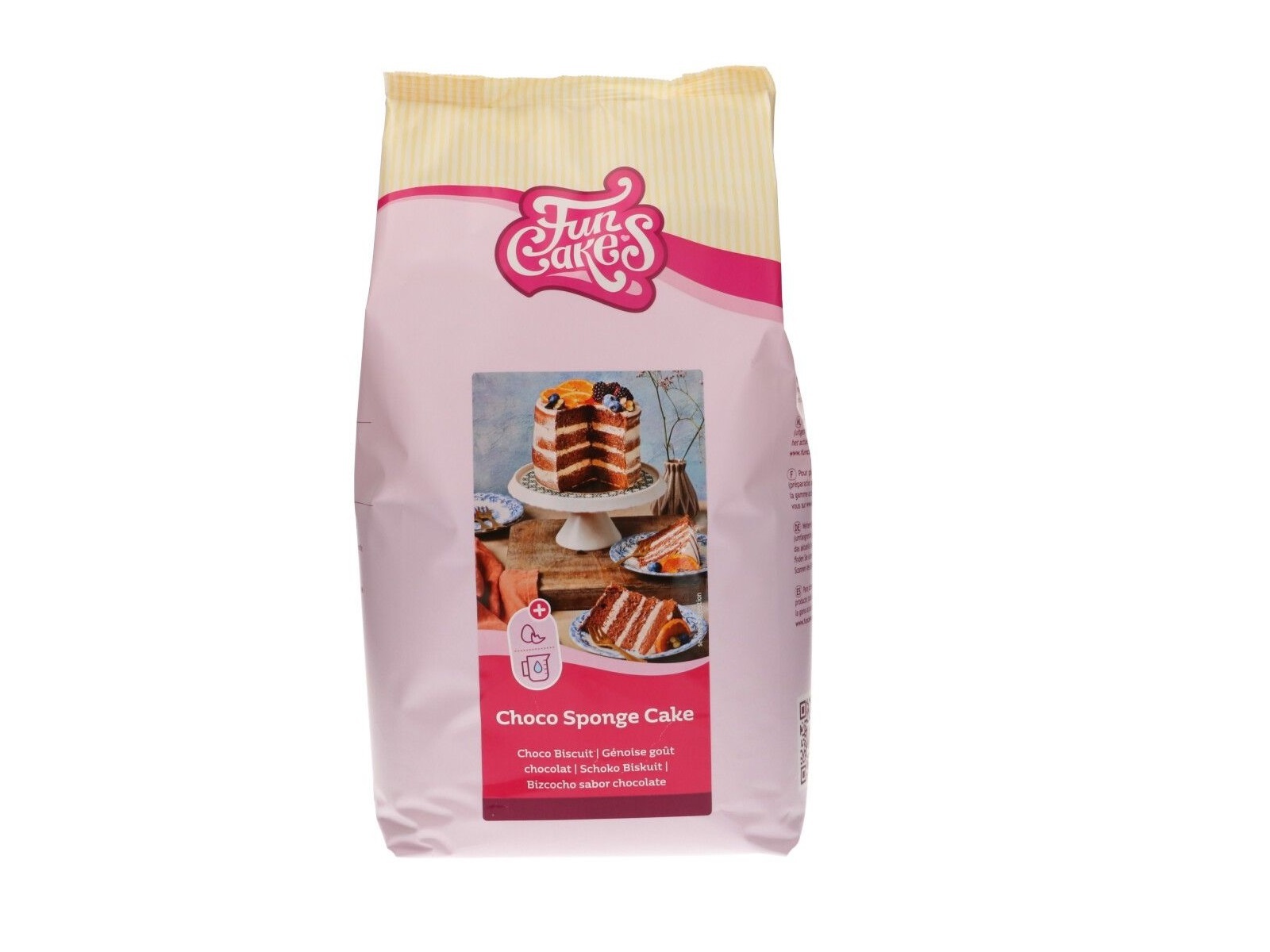 Biscuit mix Chocolade 4 kg FunCakes