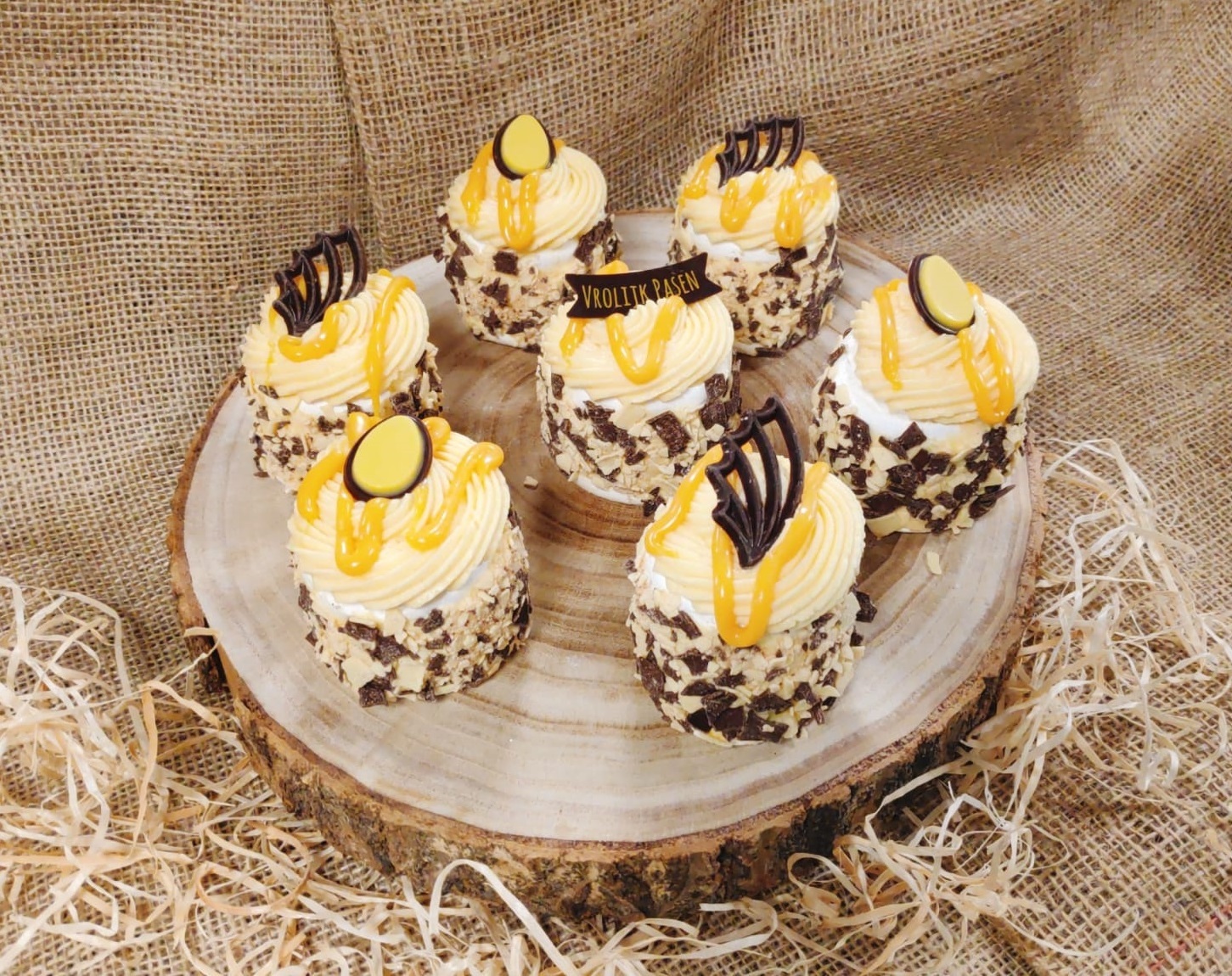 Bakpakket Advocaat Schuim gebakjes - voor 16 gebakjes
