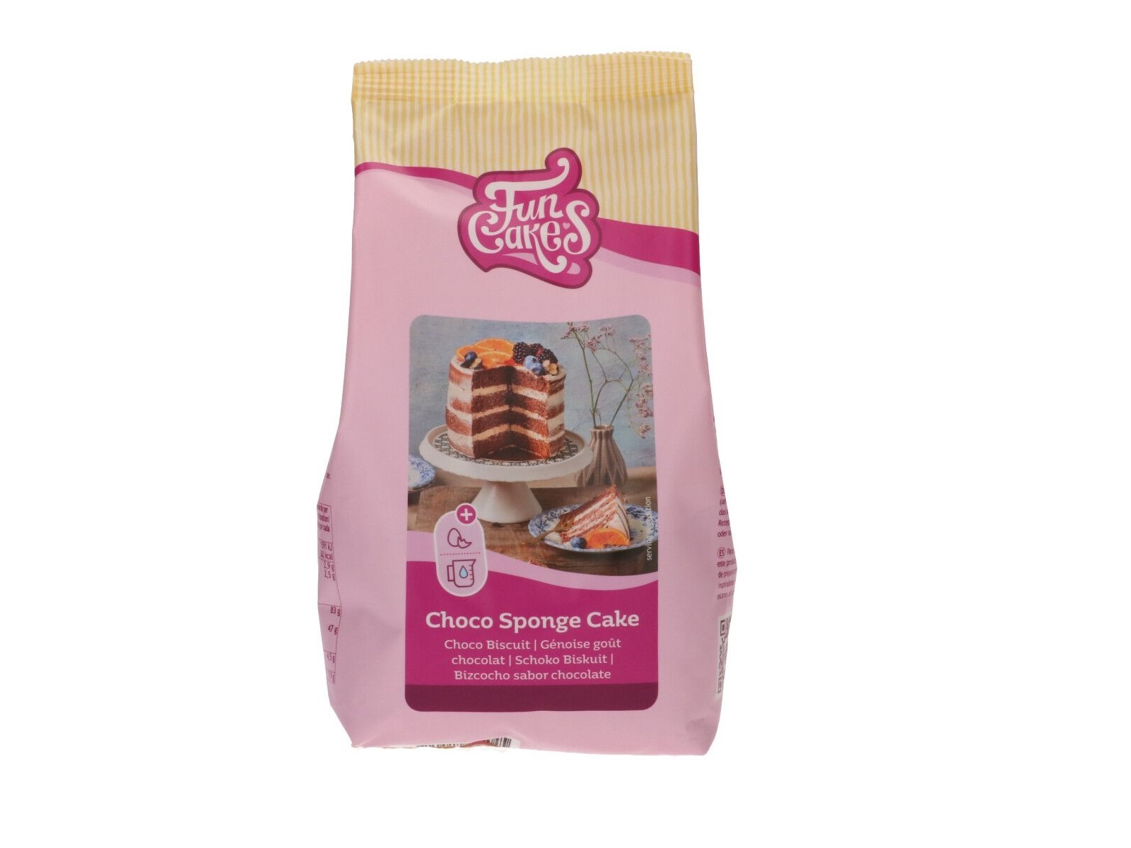 Biscuit mix Chocolade 500 gram Funcakes
