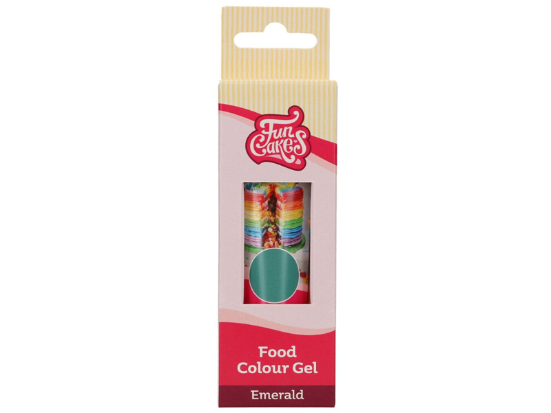 FunCakes Kleurstof Gel Tube - Emerald 30g**