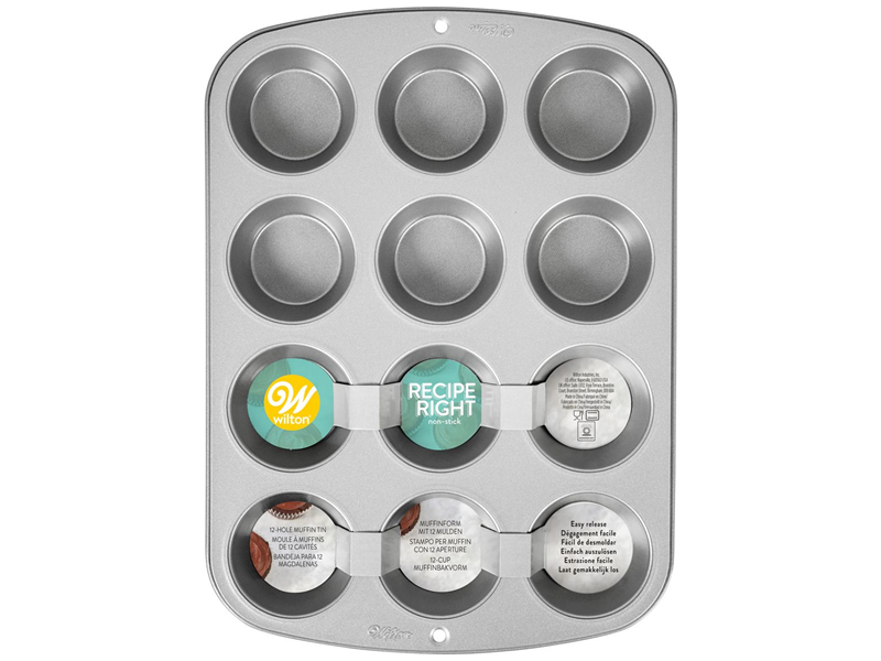 Wilton Recipe Right® 12 Cup Muffin Pan