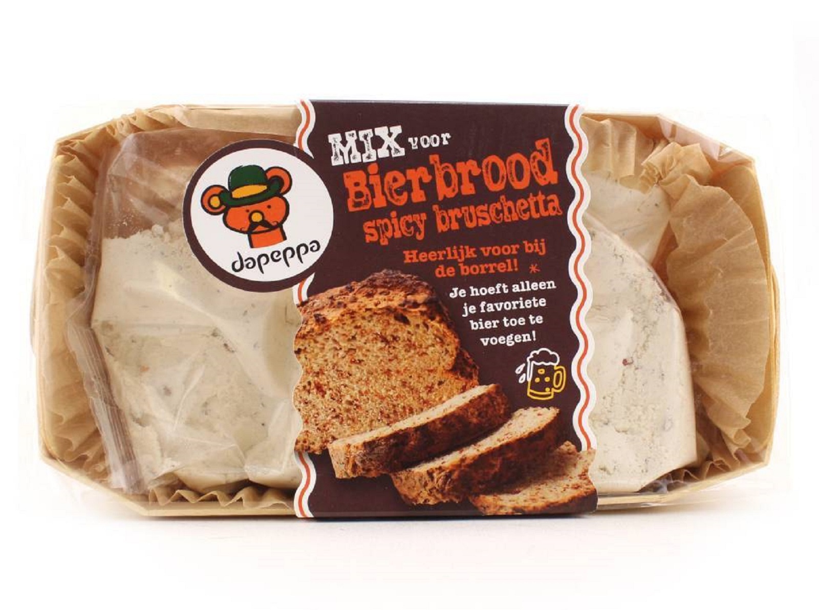 Dapeppa - Bierbrood Spicy Bruscetta 400 gram