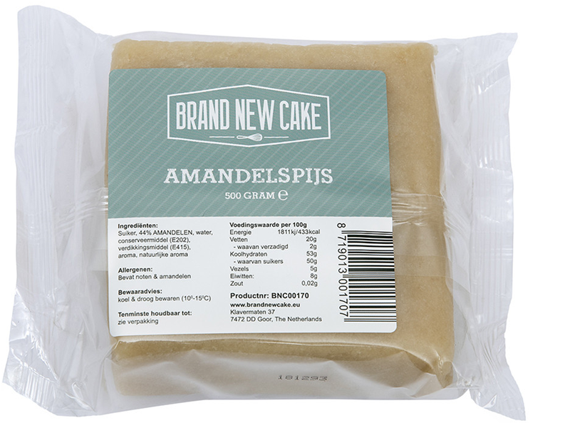 BrandNewCake Amandelspijs 500 gram