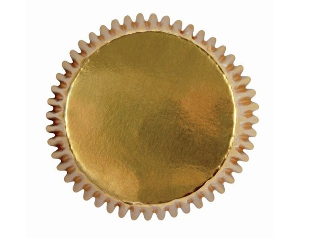 Cupcake Cups Goud Mini 45 stuks