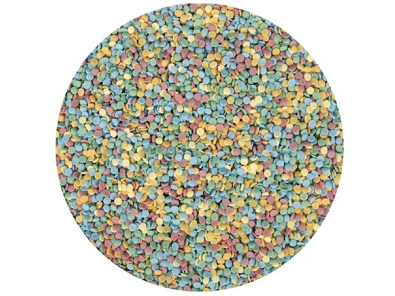 Mini confetti rondjes - 45 gram