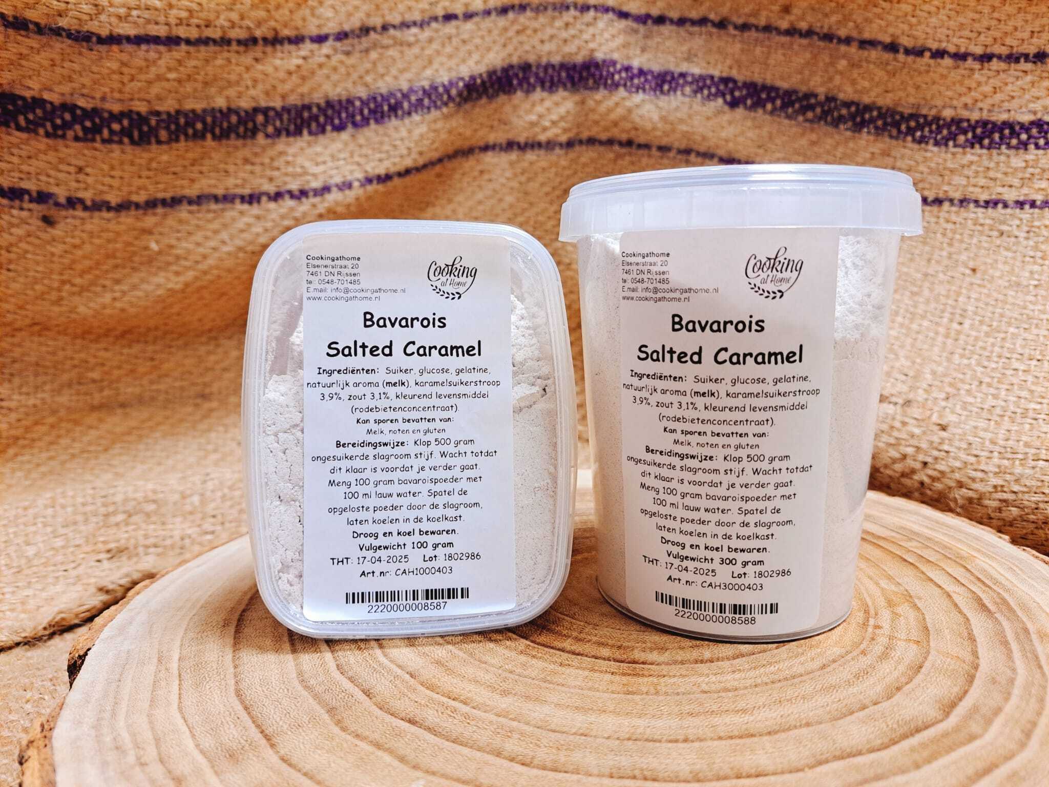 Bavarois Salted Caramel 100g