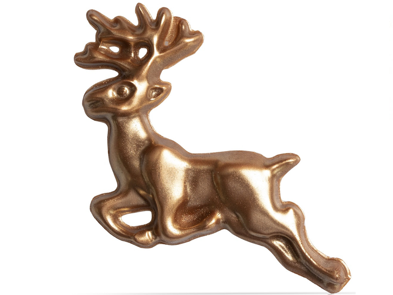 Chocolade decoratie rendier - 2 stuks