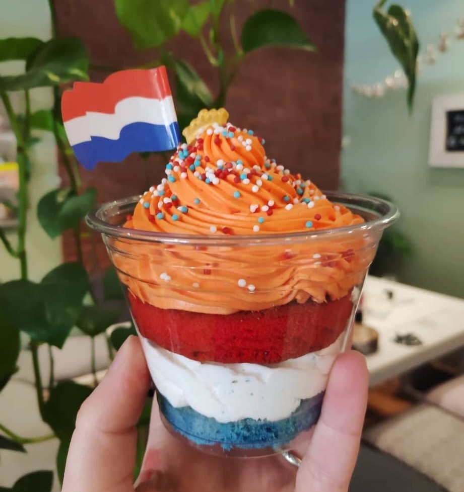 Bakpakket Vlag Bekertjes