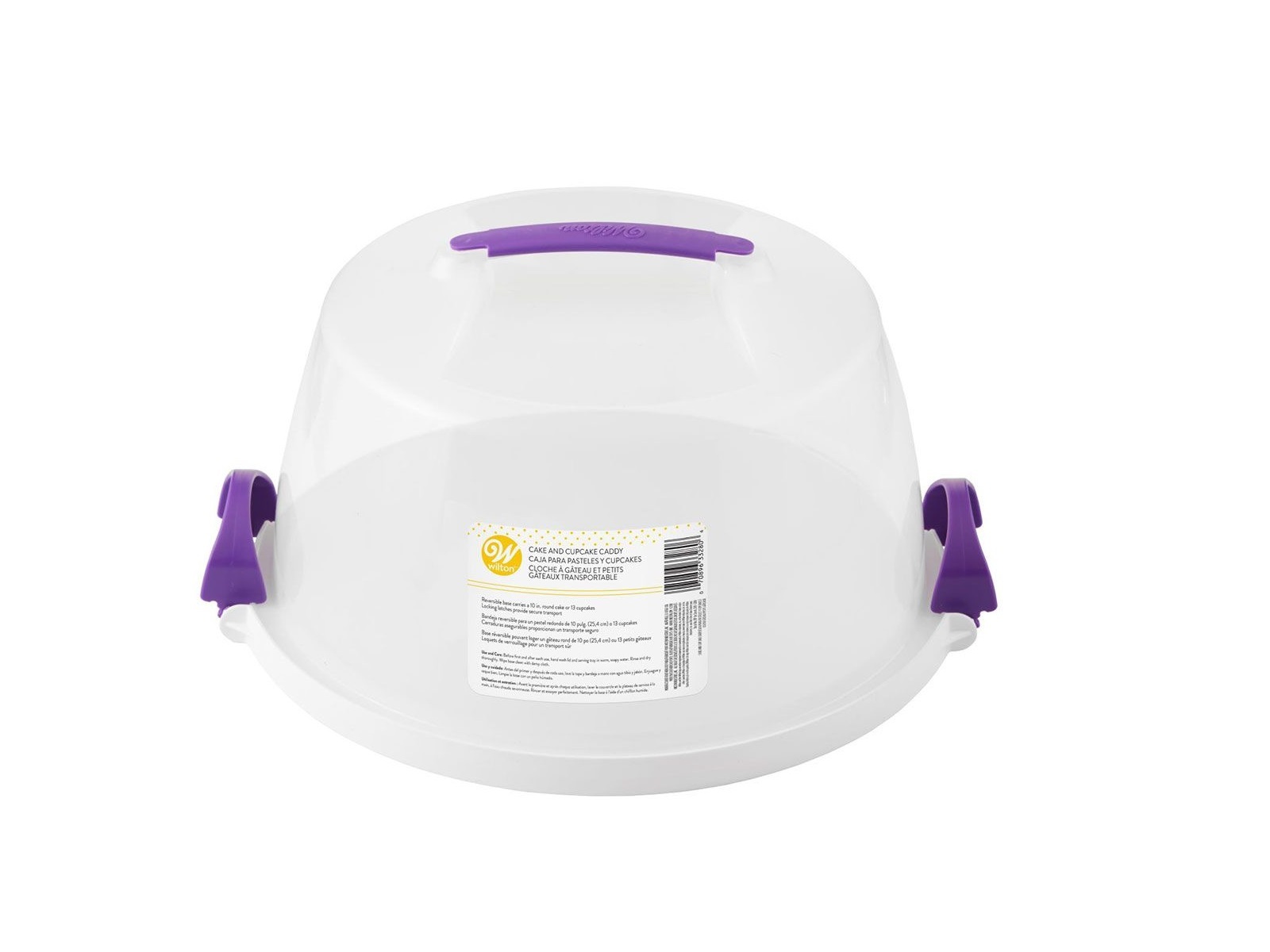 Wilton Round Caddy with Reversible Base Taartdoos