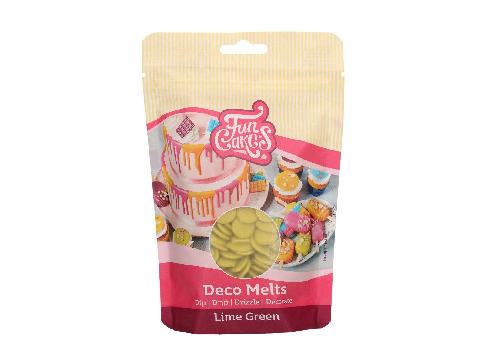 Deco Melts Lime Groen 250g