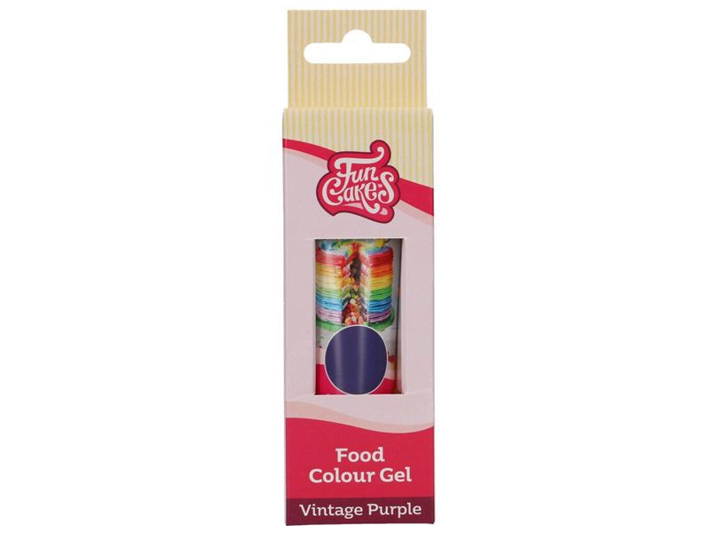 FunCakes Kleurstof Gel Tube - Vintage Purple 30 g
