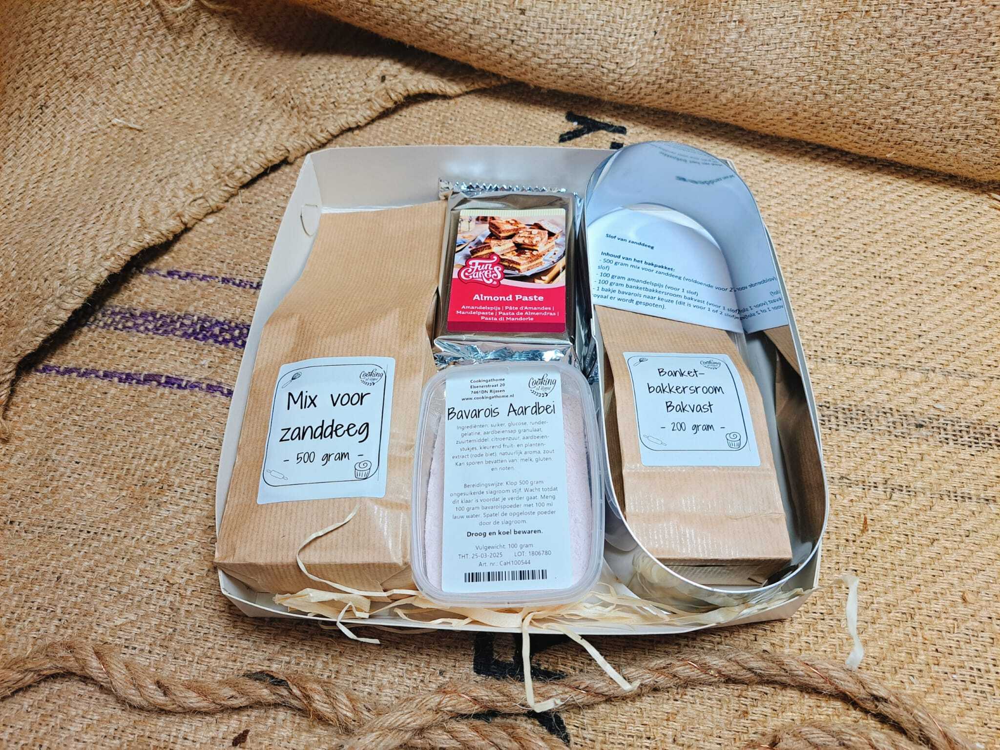 Cadeaupakket 'Slofjes bakken'