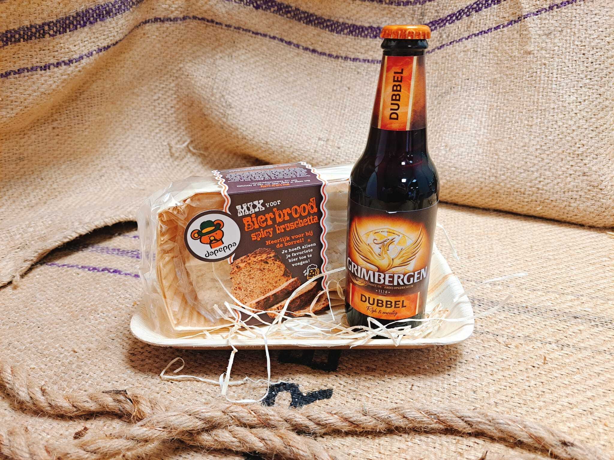 Cadeaupakket 'Bierbrood Spicy bruschetta'
