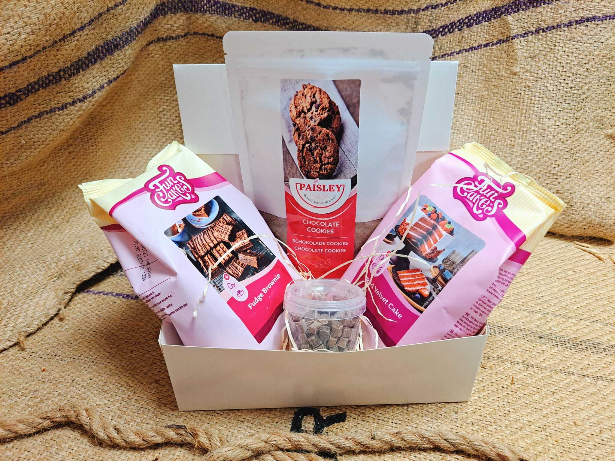 Cadeaupakket 'It's all chocolate'