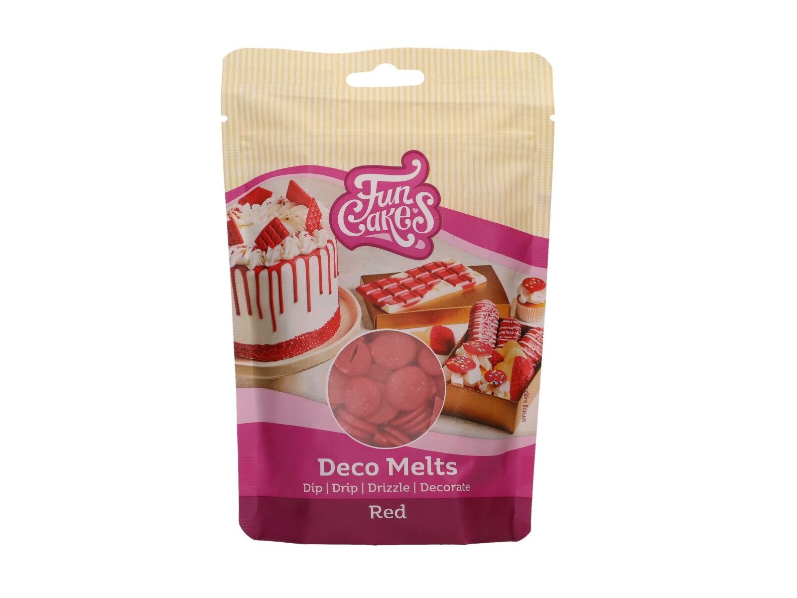 Deco Melts Rood 250g