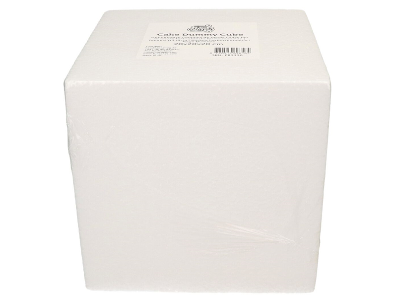 Taart Dummy Kubus 20x20x20 cm