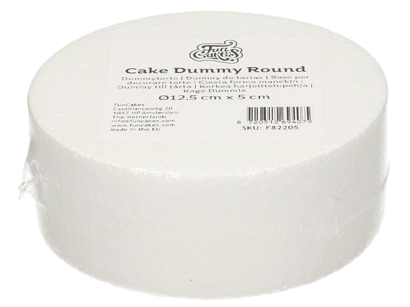 Taart Dummy Rond Ø12,5 cm x 5 cm