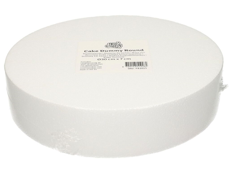 Taart Dummy Rond Ø30 cm x 7 cm