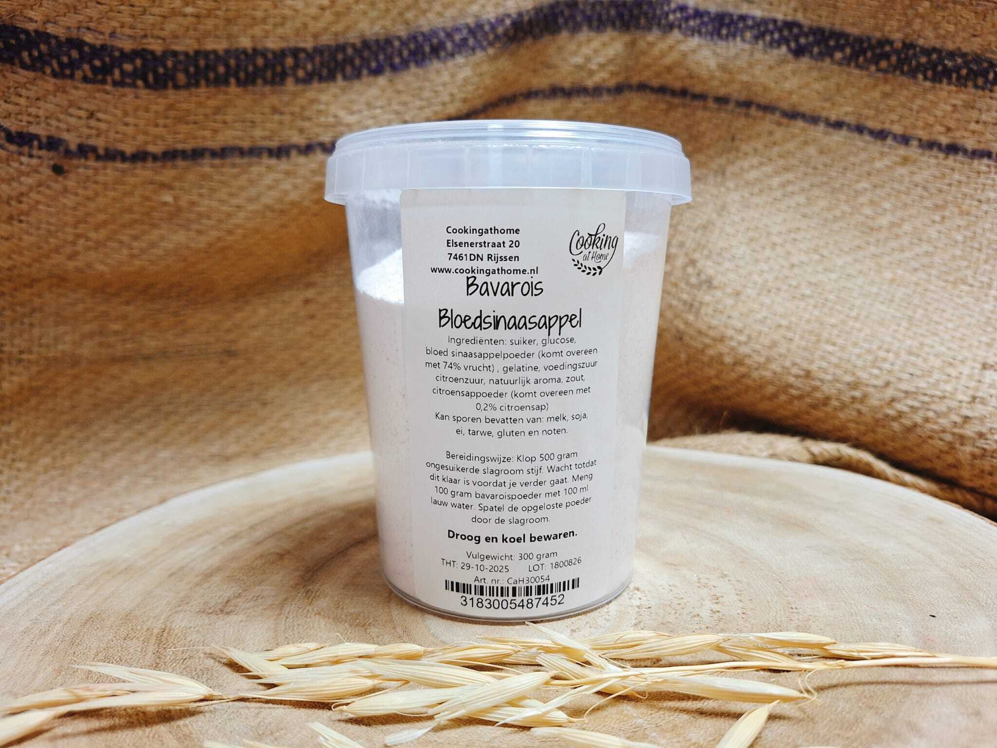 Bavarois Bloedsinaasappel 300 gram