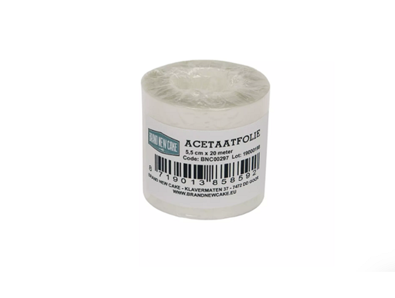 Bavarois band / acetaatfolie 5.5cm x 20m