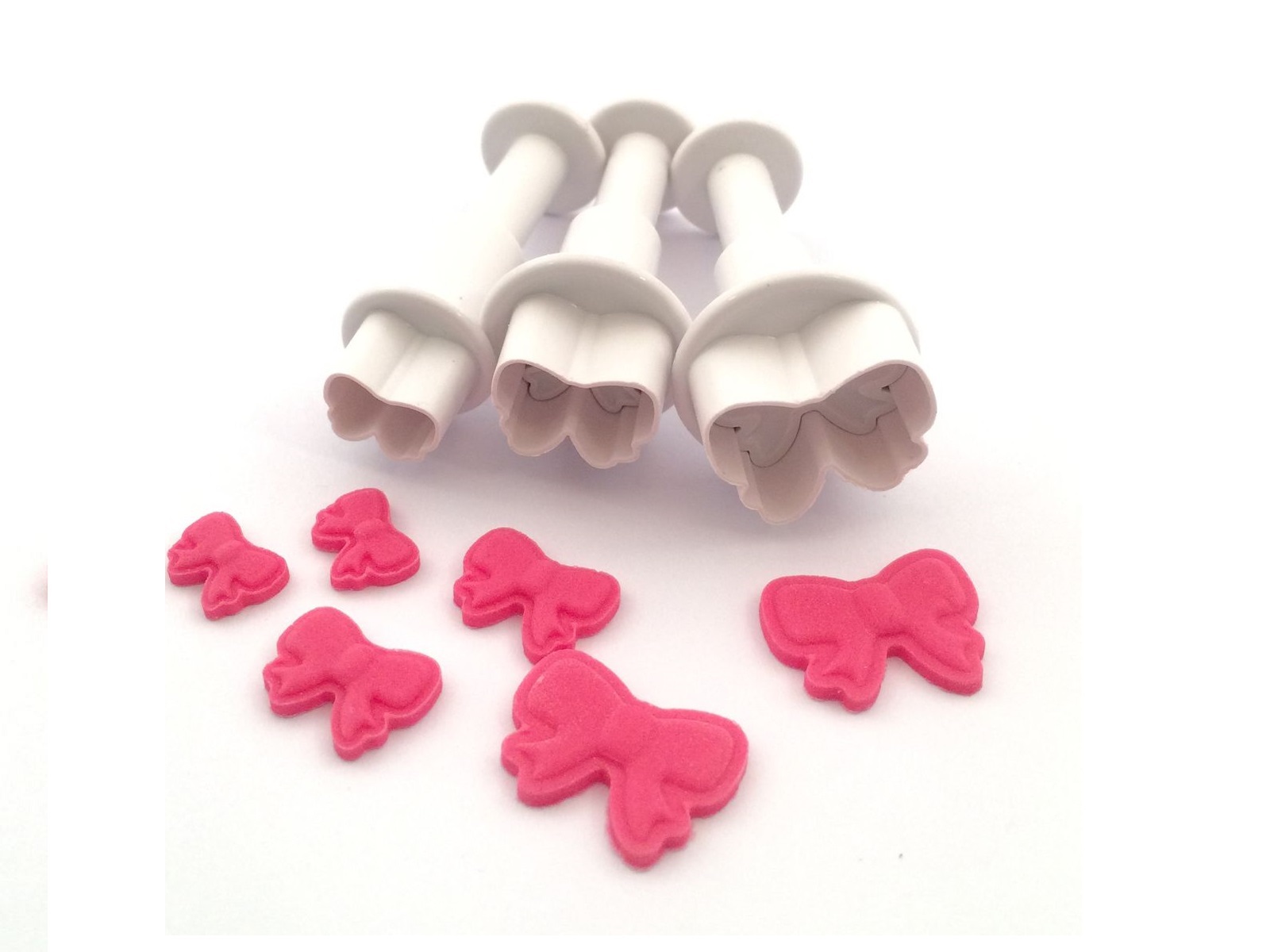 Dekofee Mini Plunger Uitsteker Strik set/3