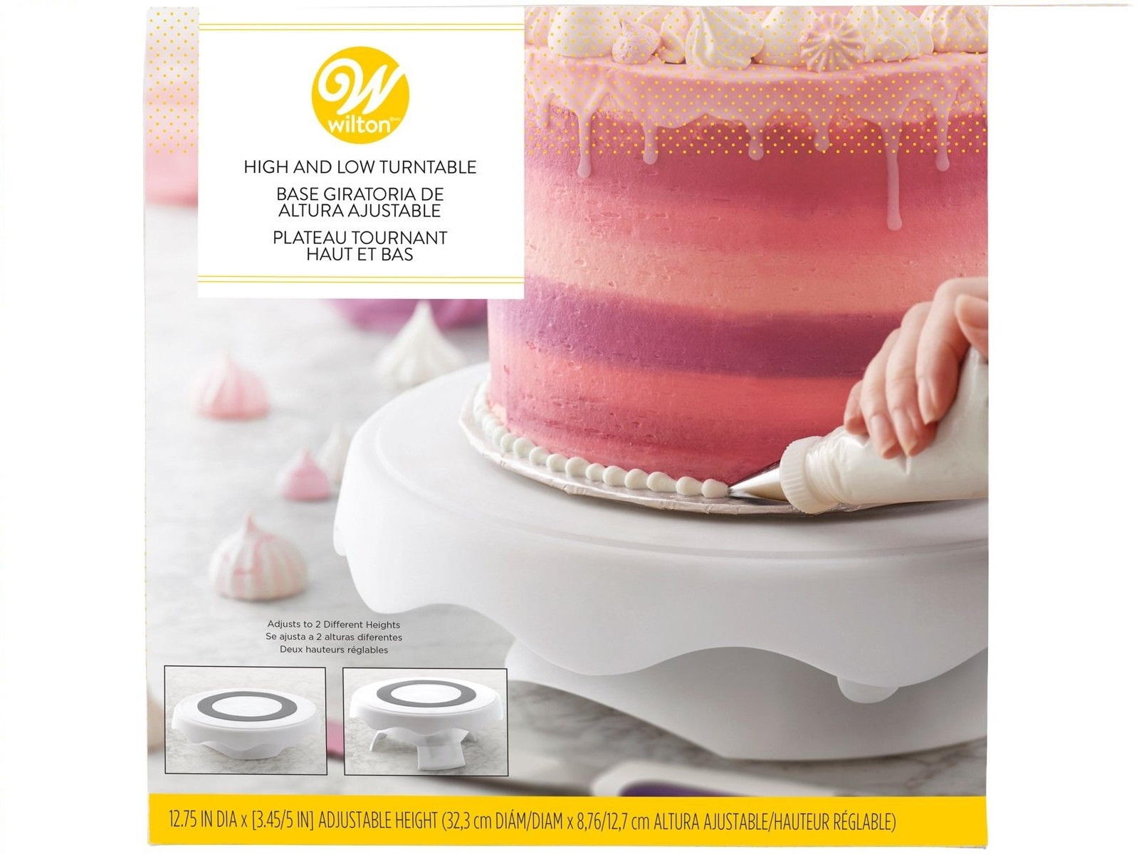 Draaiplateau verstelbaar 32x 8-12 cm Wilton