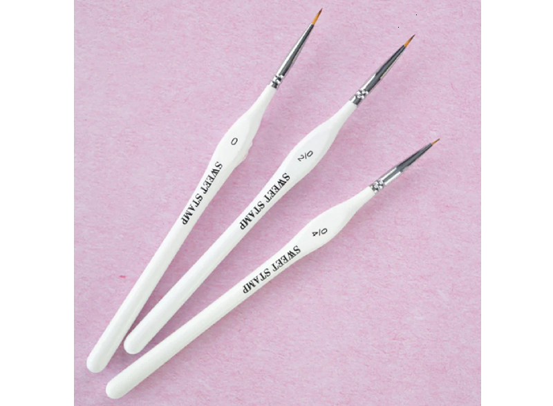Sweet Stamp Professionele Fine Liners Brush Set/3