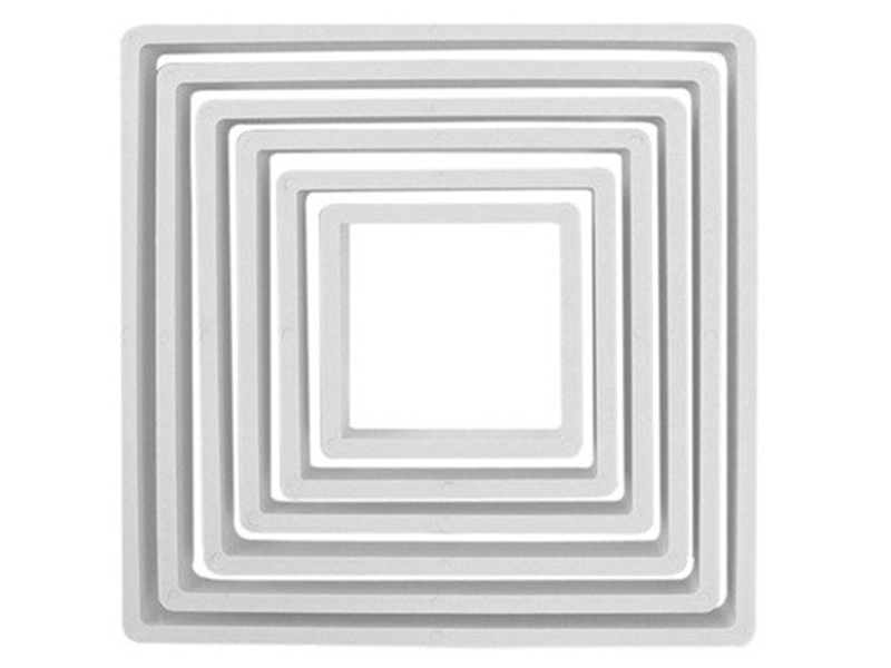 PME Uitstekerset Vierkant set/6