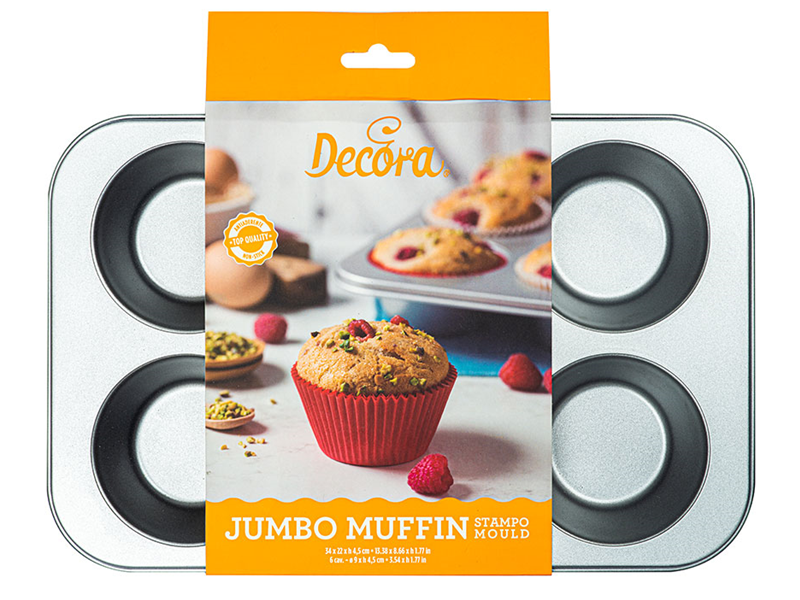 Decora muffinvorm voor 6 muffins