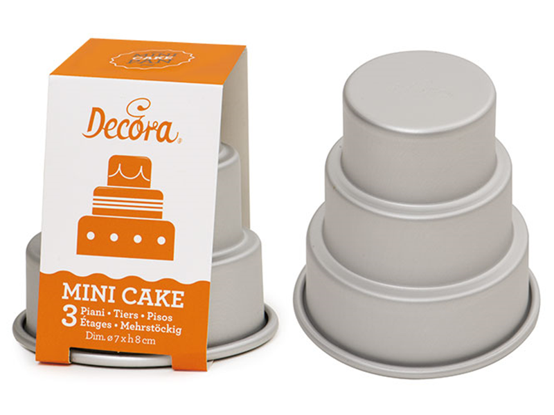 Decora Mini stapeltaart set 3-laags