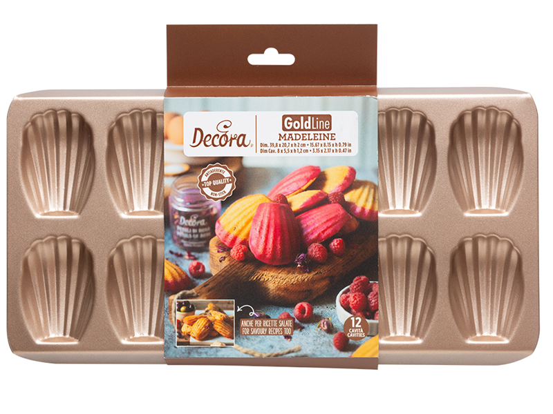 Decora Madeleine bakvorm Rose-goud
