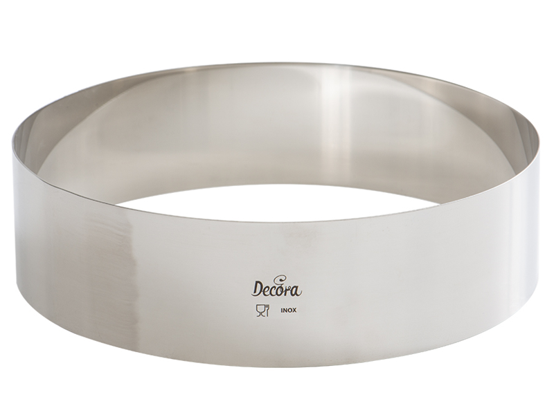 Decora taartring 26x6cm**