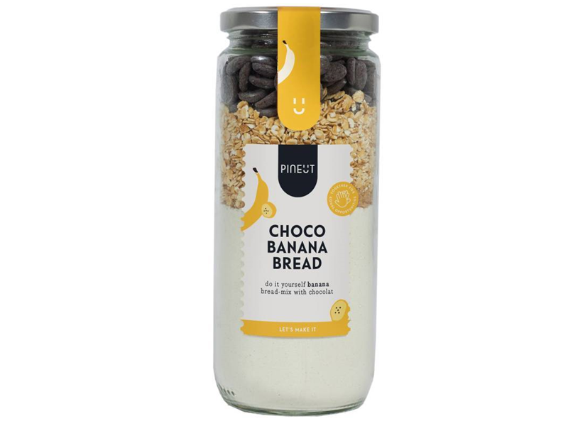 Cadeaufles Choco banana bread 272 gram Pineut